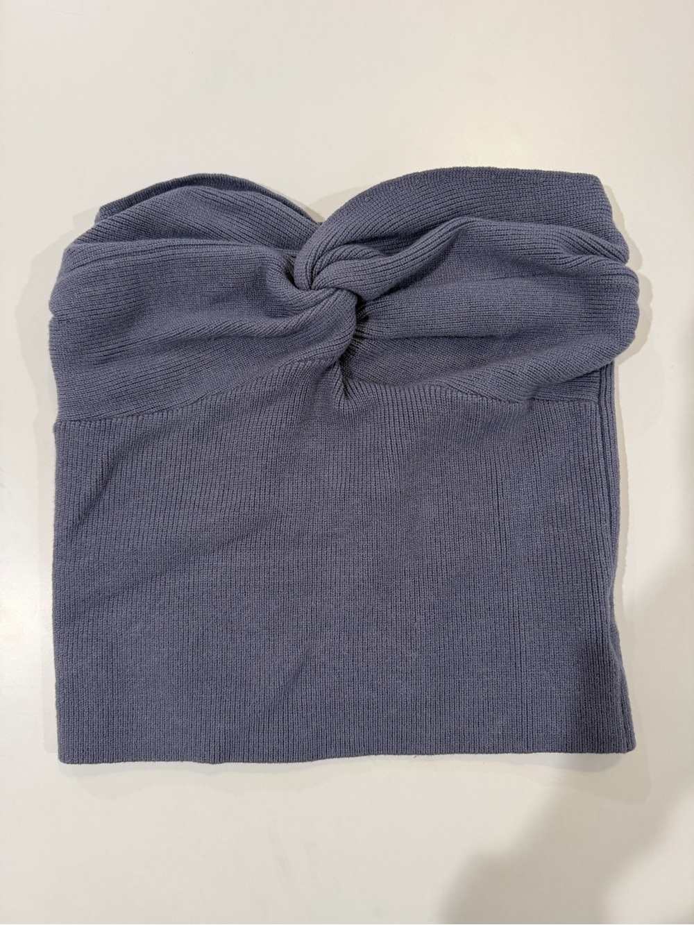 Women’s Strapless Twist-Front tube top - Size Small EUC - Picture 2 of 4